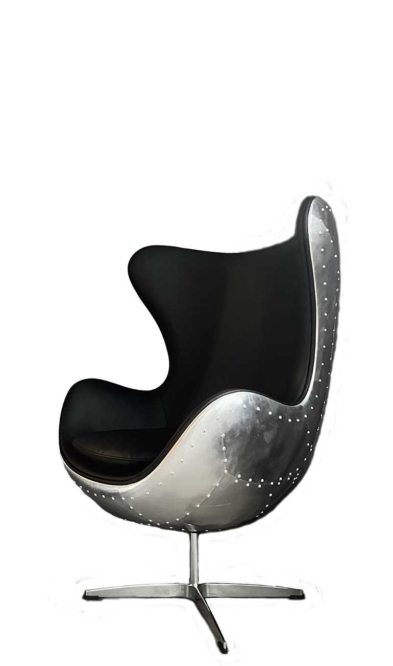 Aviator egg chair. 8Ellement